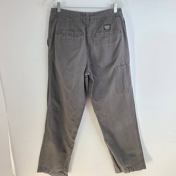 Columbia Rugged Outdoors Sportswear Canvas Pants Gray Mens 33 X 30 - Picture 8 of 8